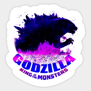 Awesome Godzilla Sticker